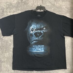 Universal Studios Skull Island Reign of Kong Shirt Mens XXL Black Graphic Tee